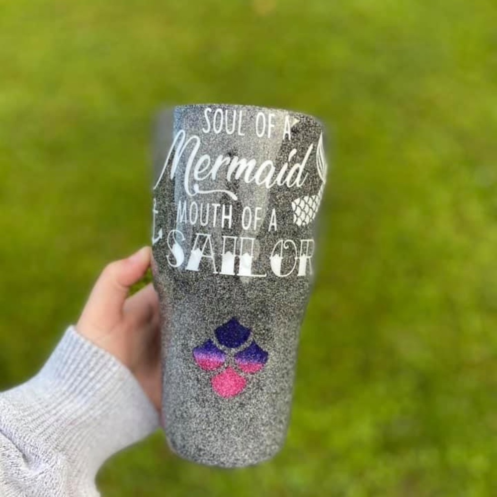 Mermaid tumbler